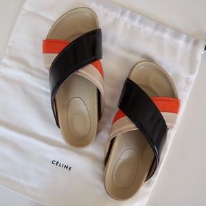 Céline Criss Cross Sandal